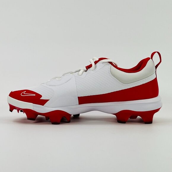 Nike Force Trout 9 Pro MCS 'White University Red' FZ0915-104 Baseball size 10.5 - Picture 2 of 8